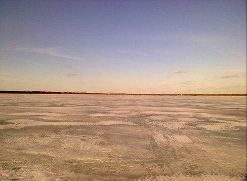 Дорога на берег, ветер в харю, я .....