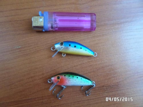 SAM_4594.JPG (72.52 КБ) 3009 просмотров Была попытка замахнуться на Юзури -L-44 в итоге оба 46 мм 4,9гр медленно тонующие, по игре очень похожие с оригиналом.