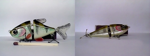 На тот что под окуня поймал одну, и была хорошая поклевка.