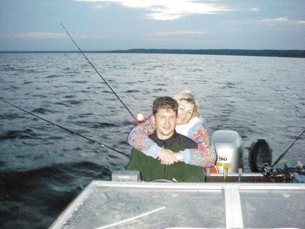 рыбацкая семья в деле:)