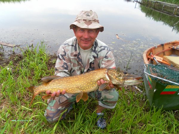 А вот и автор улова