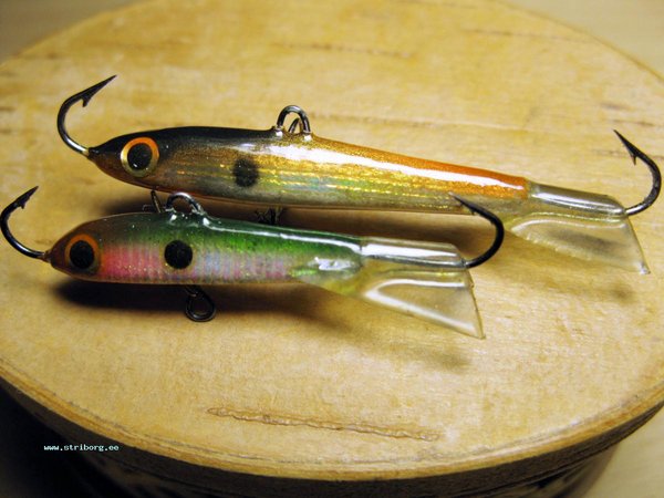 Длина без учета хвоста 3,5 и 2,5 см